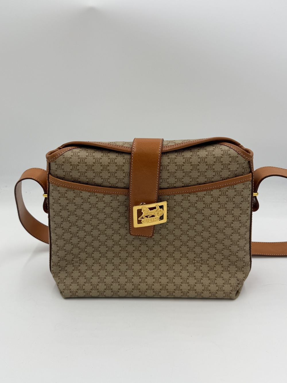 Celine Macadam Horse Carriage Shoulder